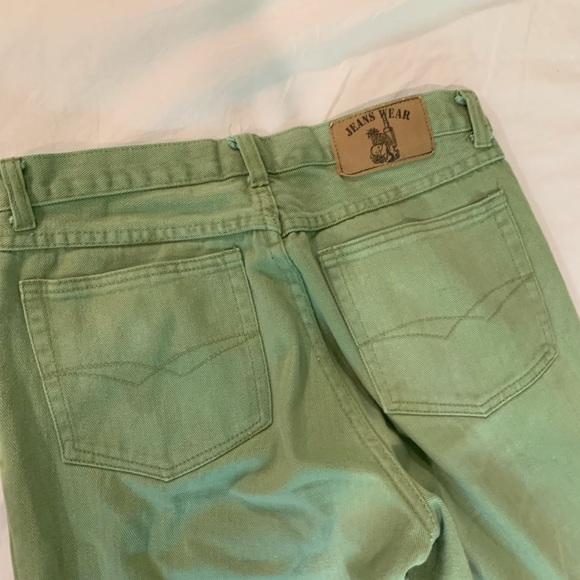 green baggy jeans - Picture 4 of 4